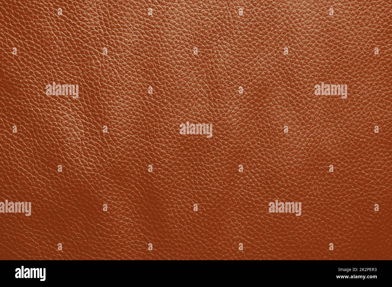 Natural leather texture with red brown color Stock Photo