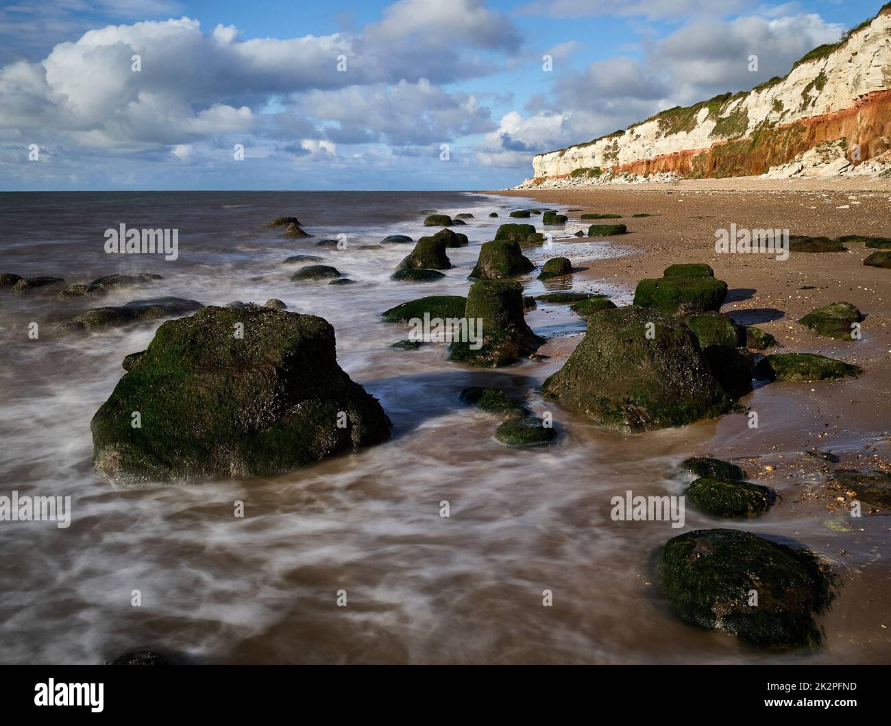 Hunstanton norfolk beach hi-res stock photography and images - Alamy