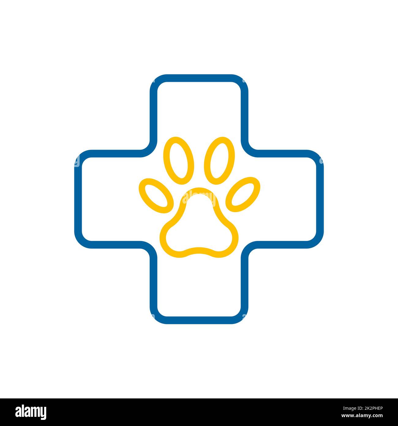 Veterinary vector icon. Pet animal sign Stock Photo