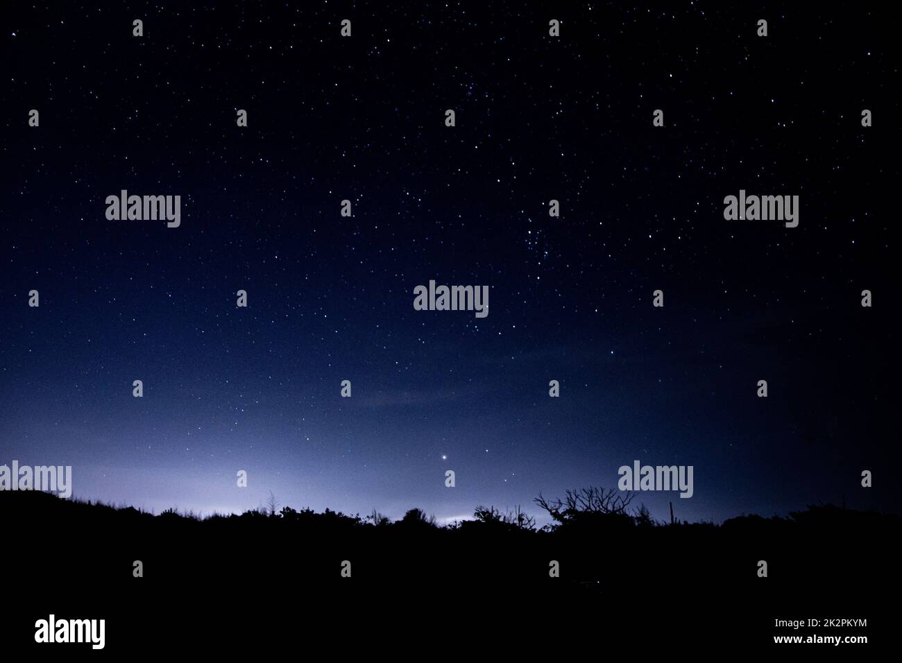 A mesmerizing view of the starry night sky Stock Photo - Alamy