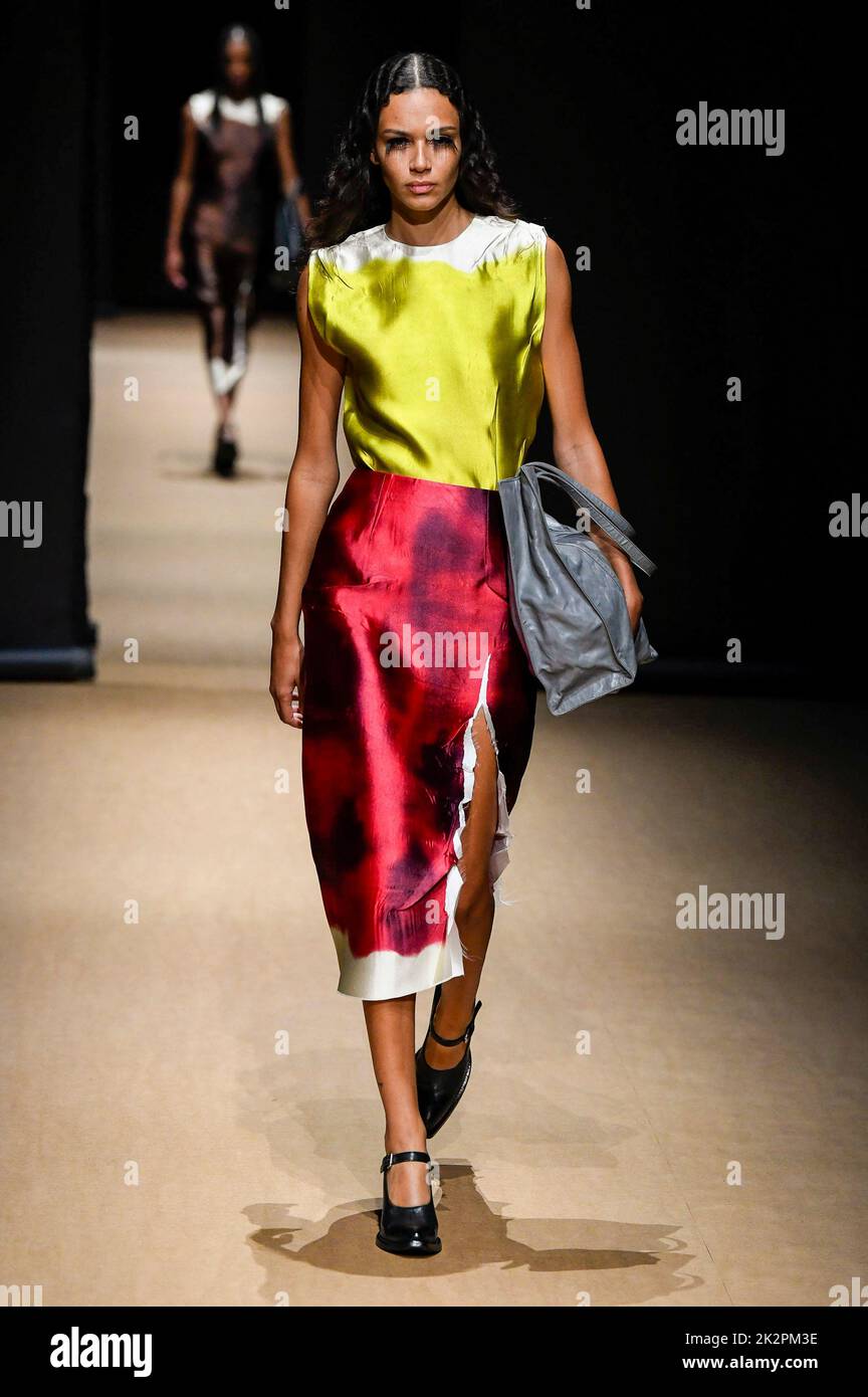 Prada model hi-res stock photography and images - Alamy