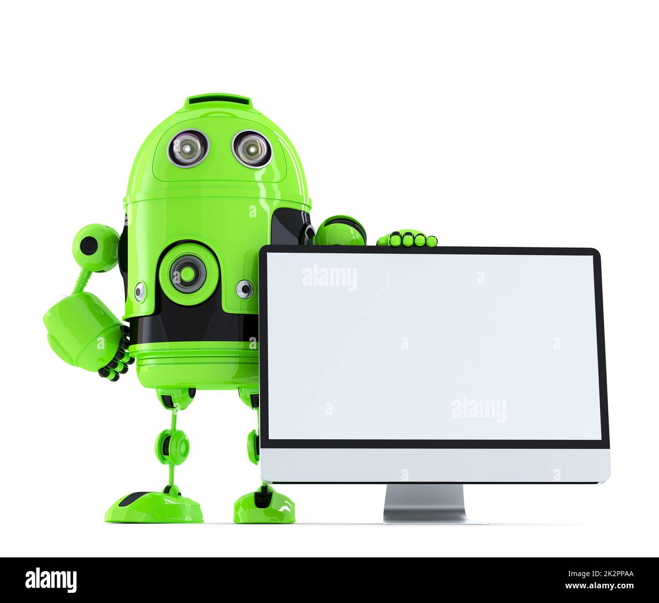 Monitor screen robot hi-res stock photography and images - Alamy