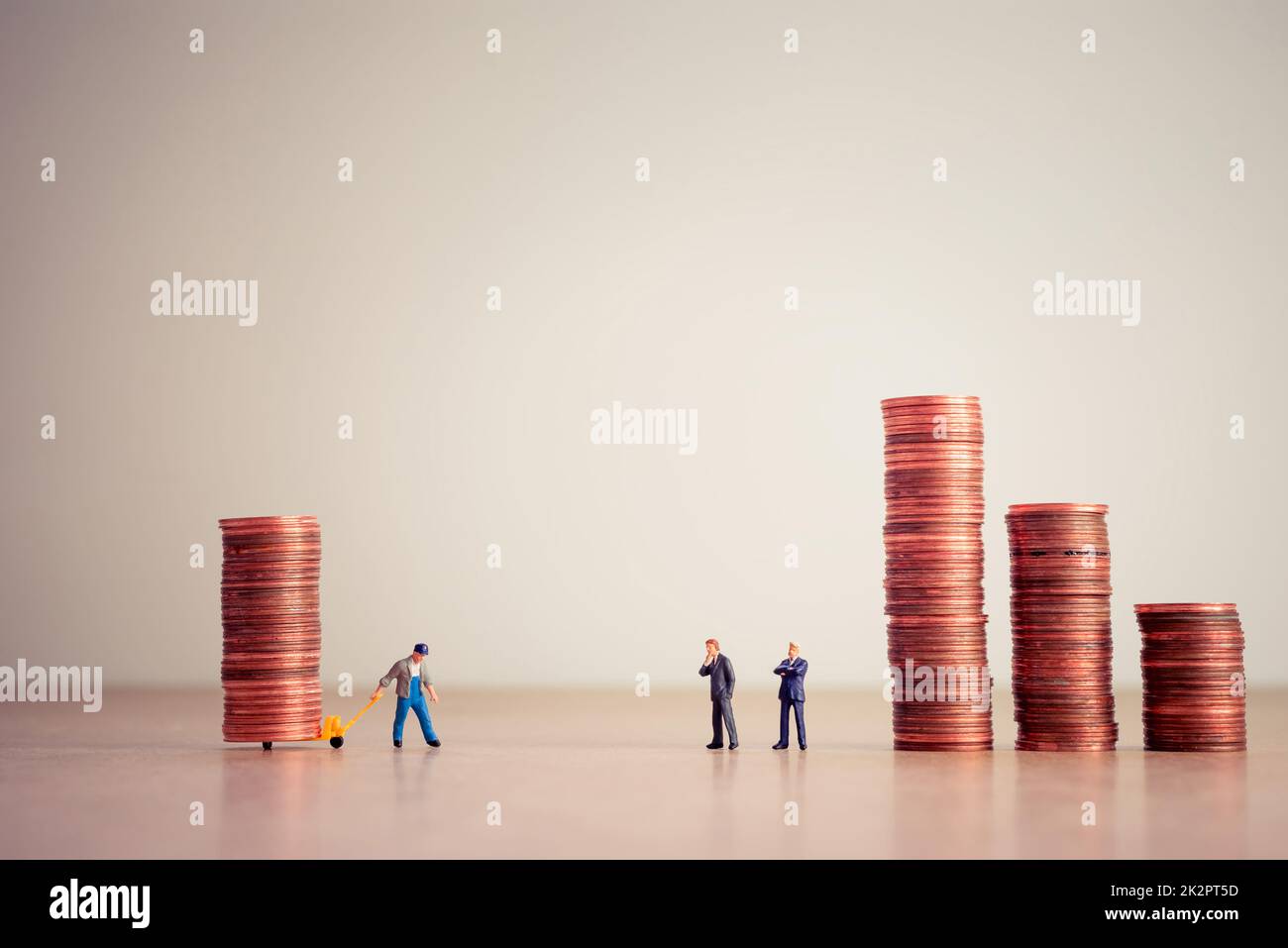 Payment of debts. Business and money concept Stock Photo