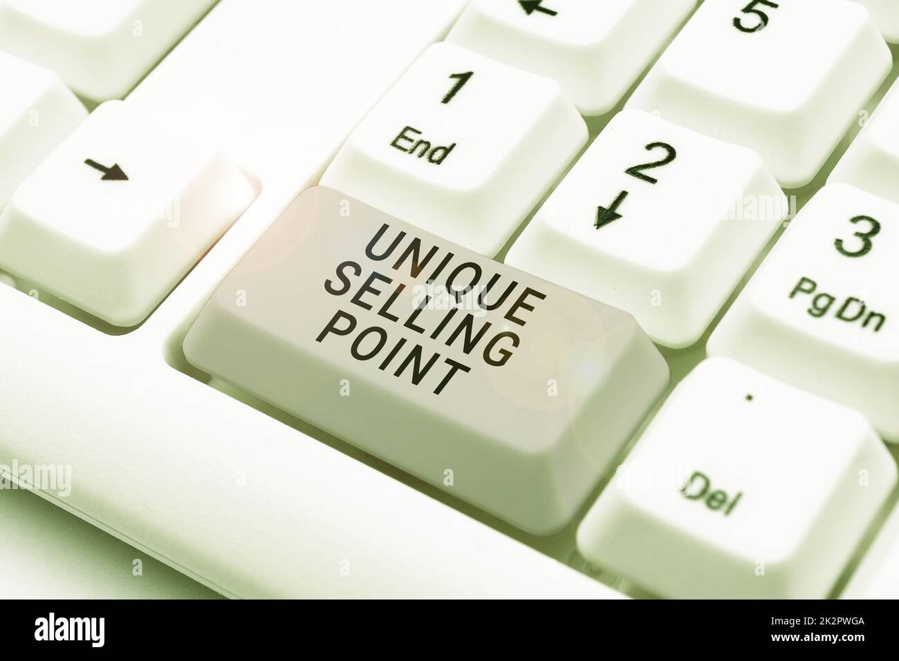 Hand writing sign Unique Selling Point. Business overview Differentiate a Product Specific