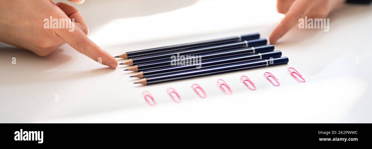Obsessed Compulsive Perfectionist With OCD Disorder Stock Photo - Alamy