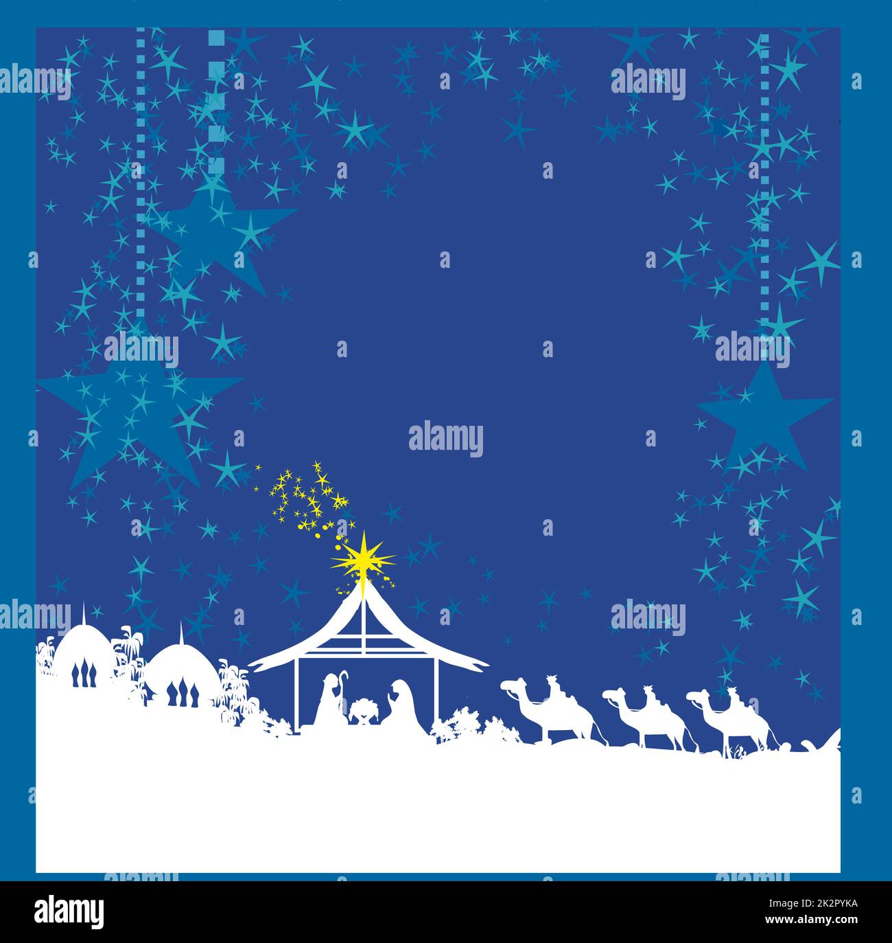 birth of Jesus in Bethlehem card Stock Photo Alamy