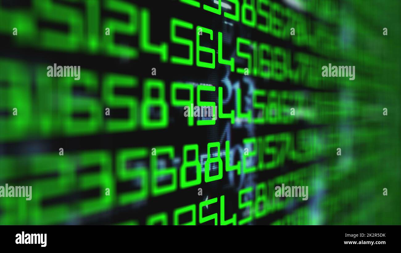 Data code on computer screen Stock Photo - Alamy