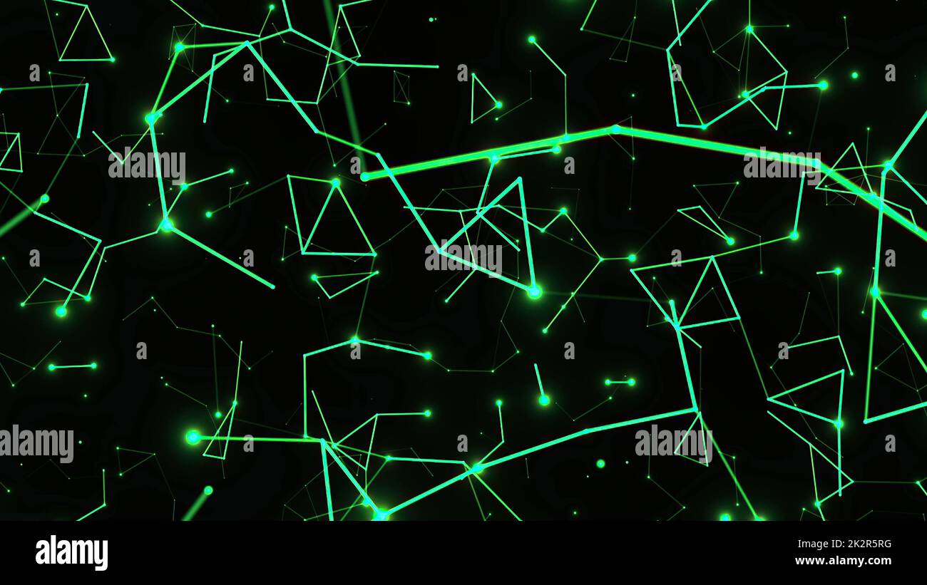 Abstract Plexus Technology Science And Engineering Stock Photo - Alamy