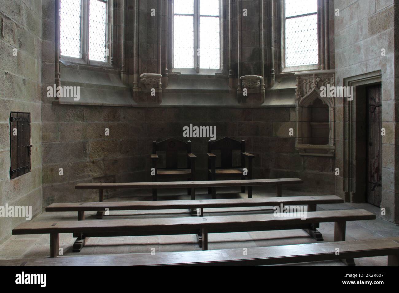 le mont saint michel inside