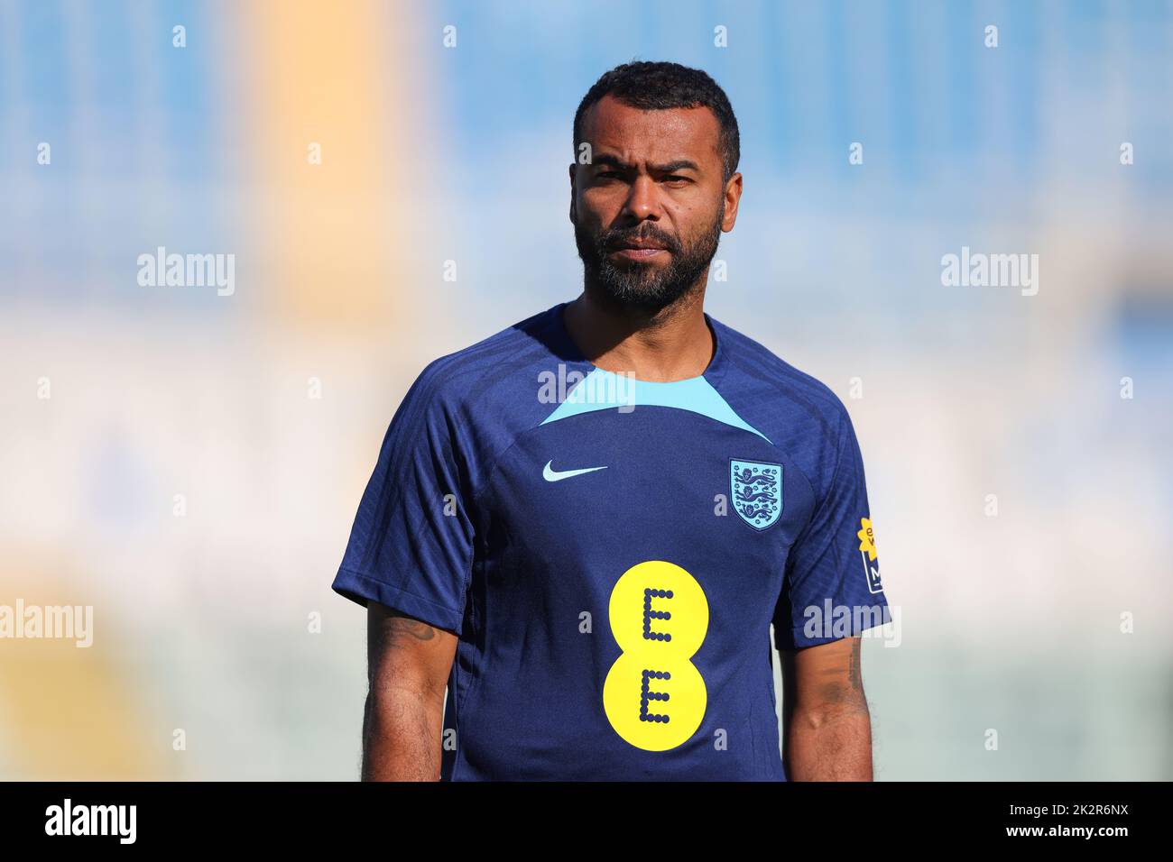 Pescara, Italy, 21st September 2022. Ashley Cole England Coach prior to the International Friendly match at Stadio Adriatico, Pescara. Picture credit should read: Jonathan Moscrop / Sportimage Credit: Sportimage/Alamy Live News Stock Photo