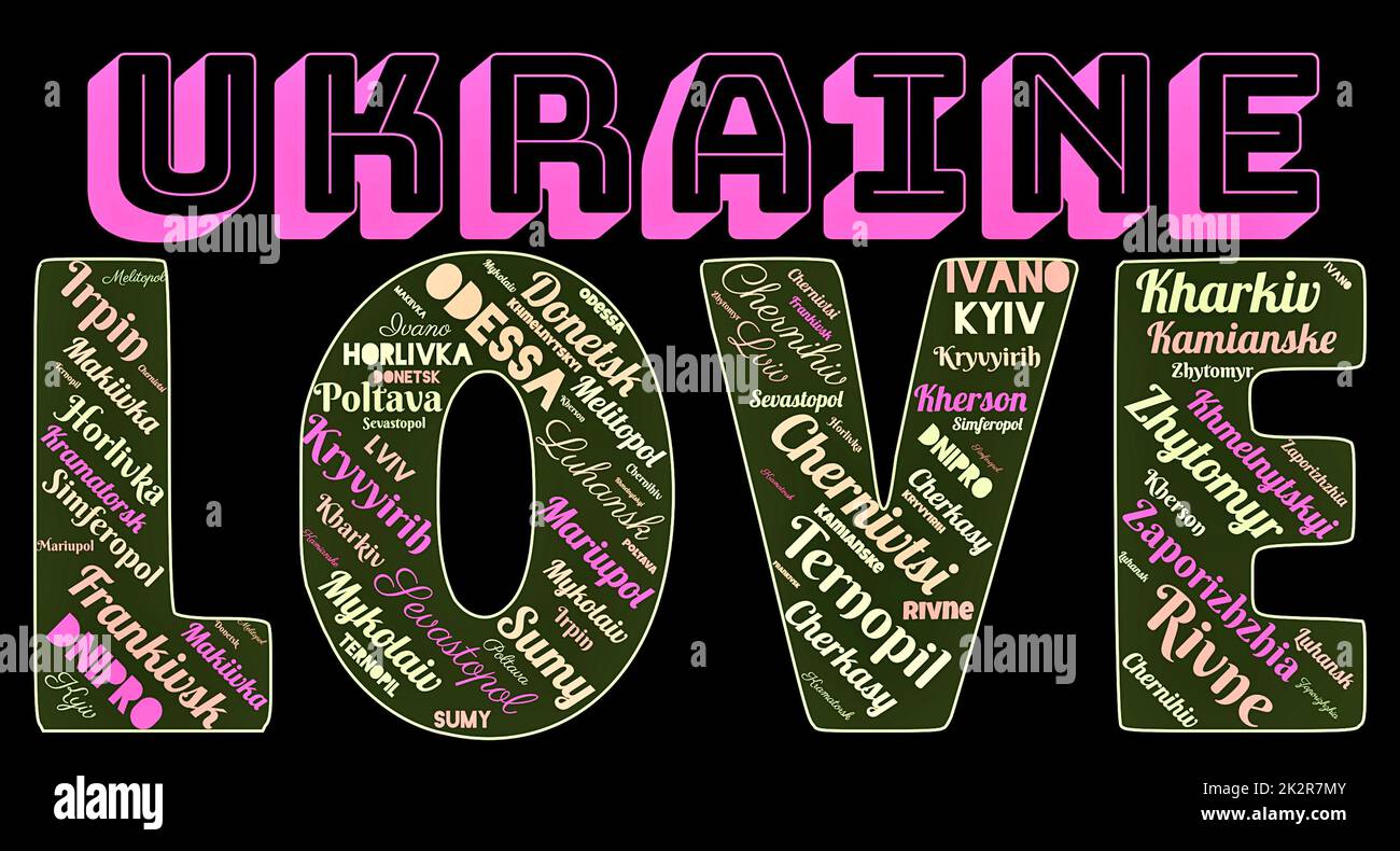 Word Cloud Of The UKRAINE s LOVE Of The Cities Stock Photo Alamy word-cloud-of-the-ukraine-s-love-of-the-cities-stock-photo-alamy