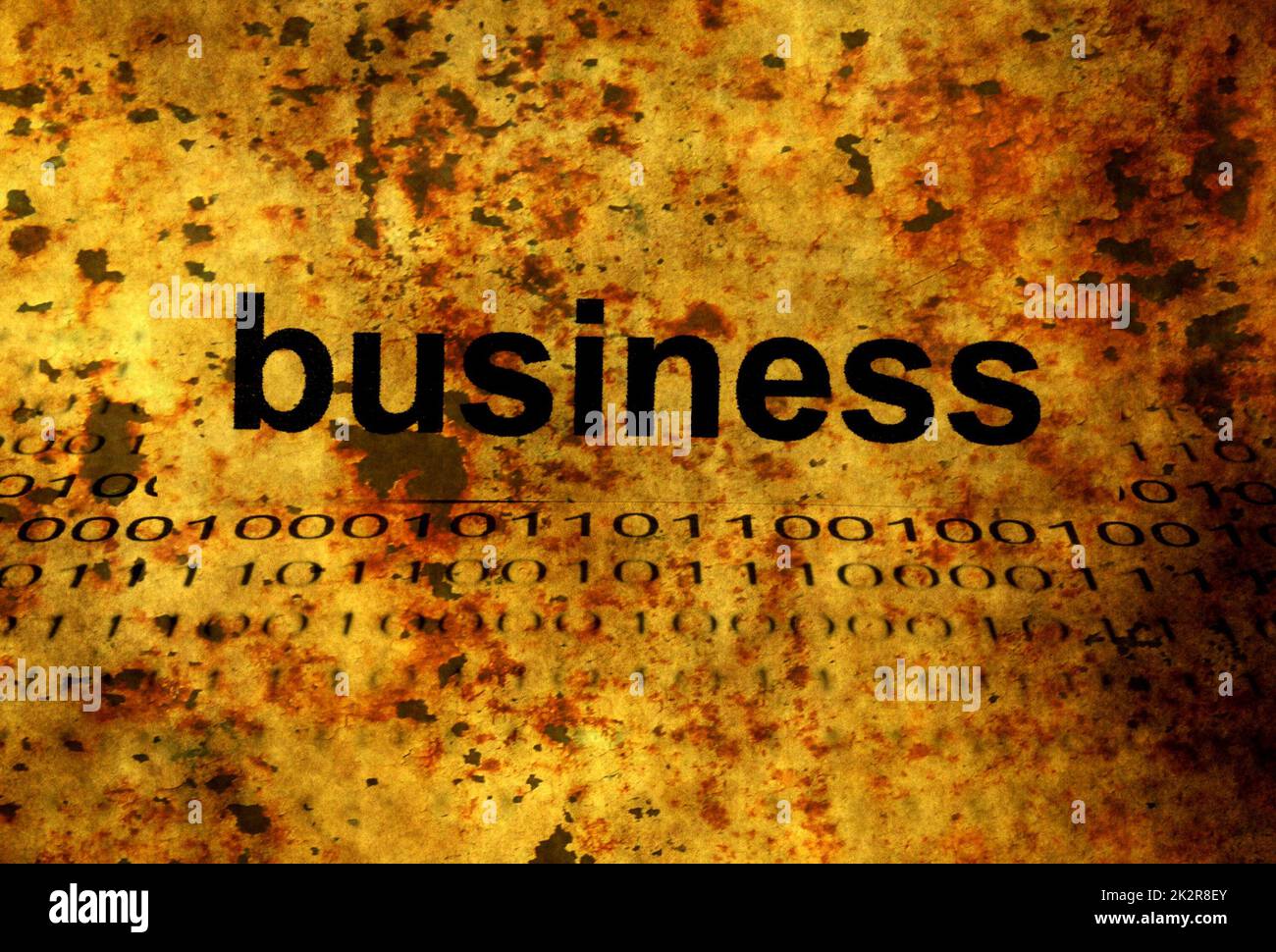 Business grunge concept Stock Photo