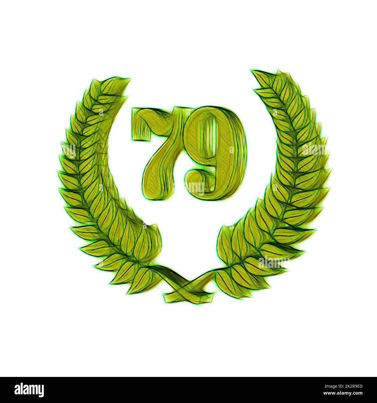 3d number 79 Cut Out Stock Images & Pictures - Alamy