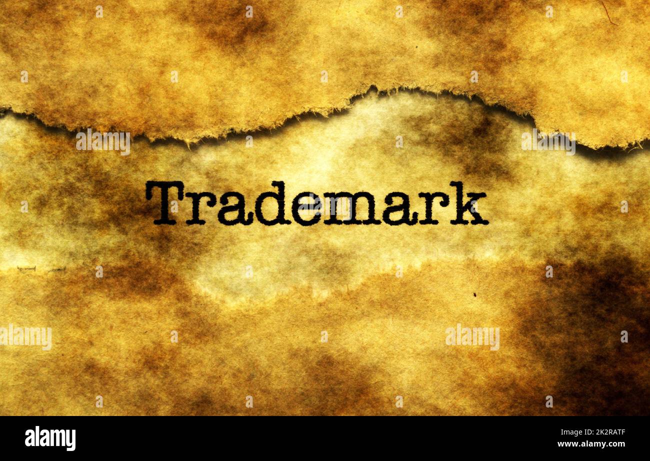 Trademark Stock Photo