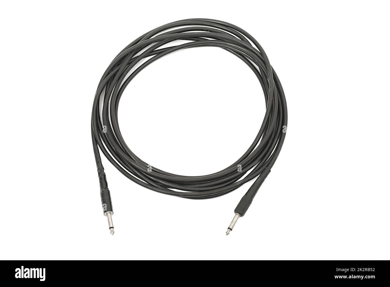 Instrument cable roll Stock Photo Alamy