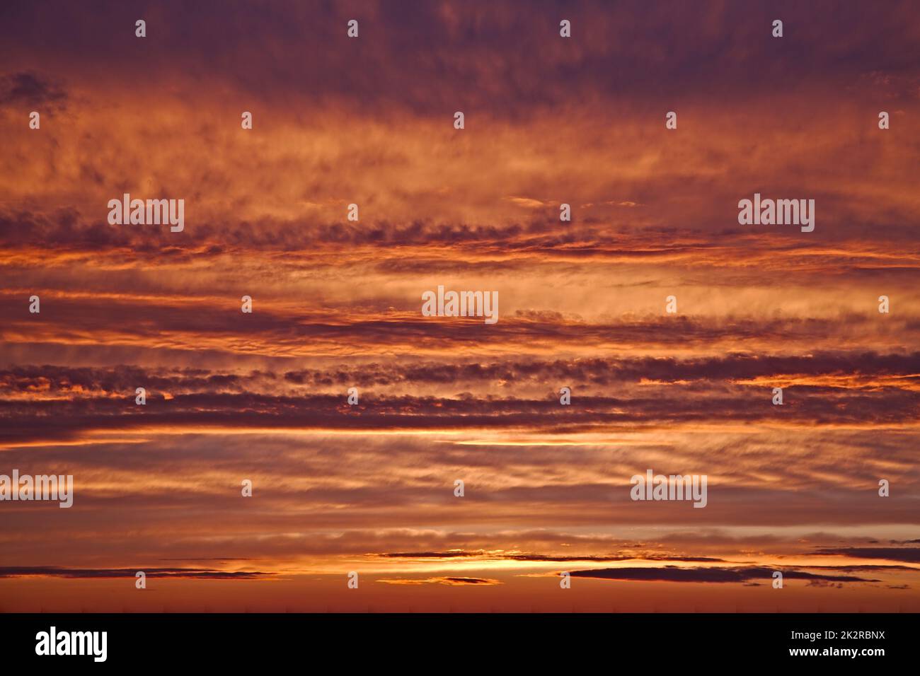 Sunset sky clouds Stock Photo - Alamy