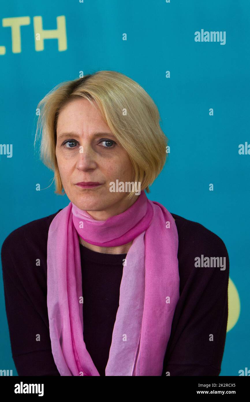 Torino, Italy. 23rd September 2022. Professor Corinna Hawkes, director of the Centre for Food Policy at City, University of London, attends a conference at 2022 Terra Madre Salone del Gusto. Credit: Marco Destefanis/Alamy Live News Stock Photo