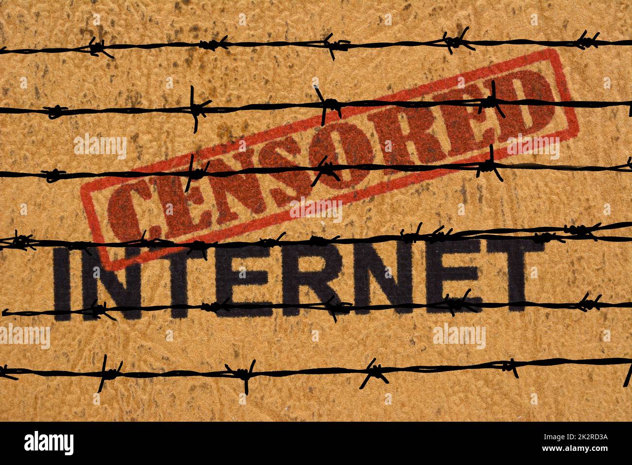 Censure internet hi-res stock photography and images - Alamy