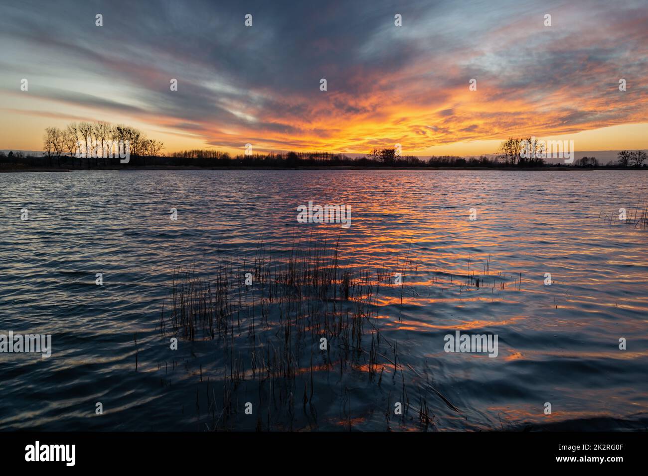 Sunset with clouds hi-res stock photography and images - Alamy
