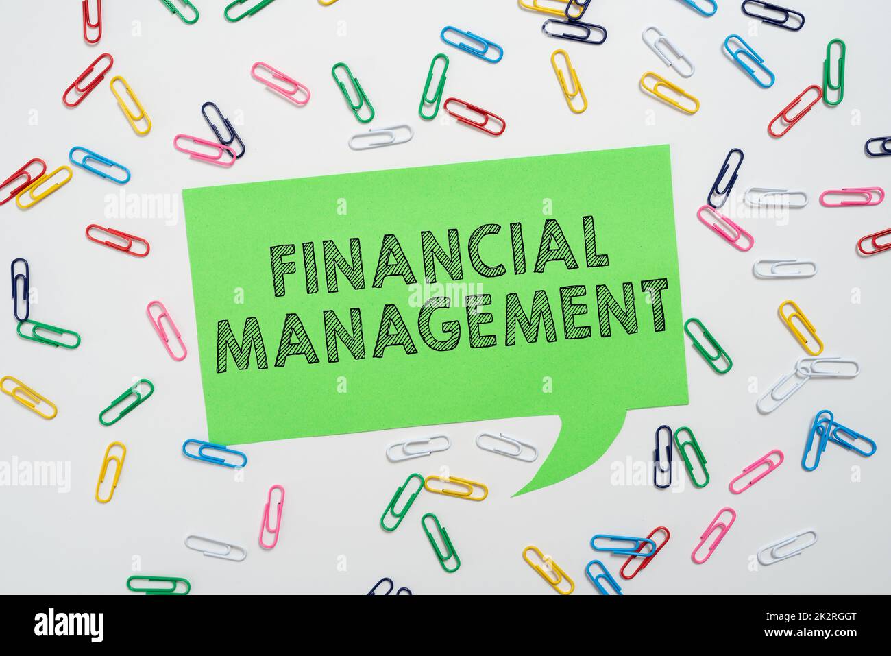 Writing displaying text Financial Management. Internet Concept efficient and effective way to Manage Money and Funds Stock Photo