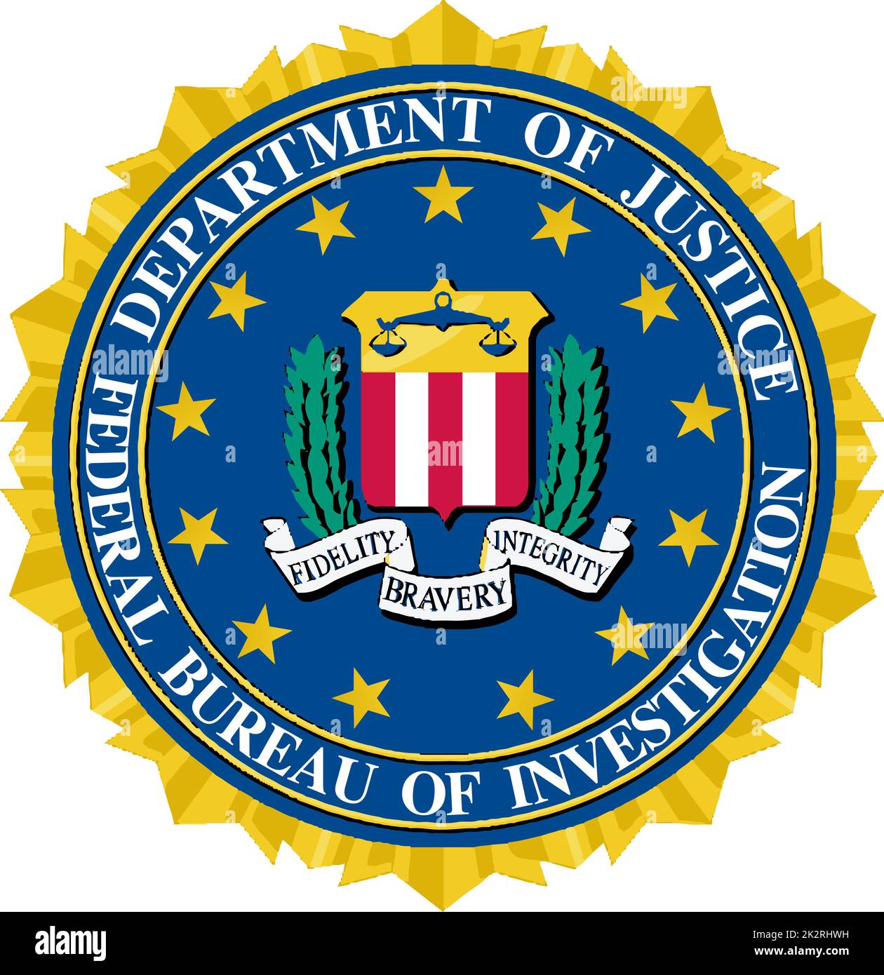 FBI Seal Stock Photo