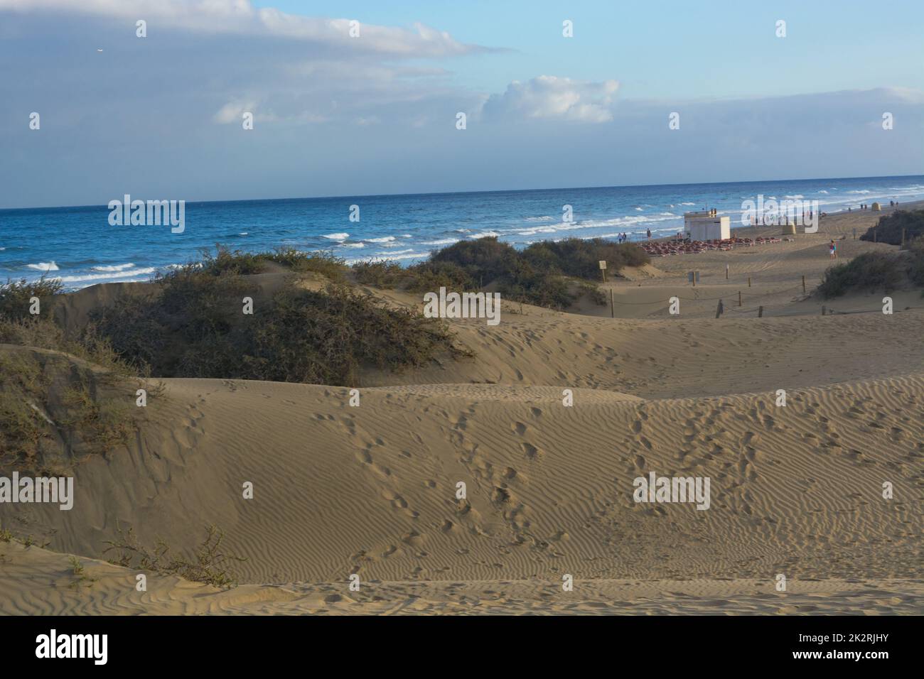 Wind sculpture Sand dunes, Maspalomas, Cran Canaria Stock Photo Alamy