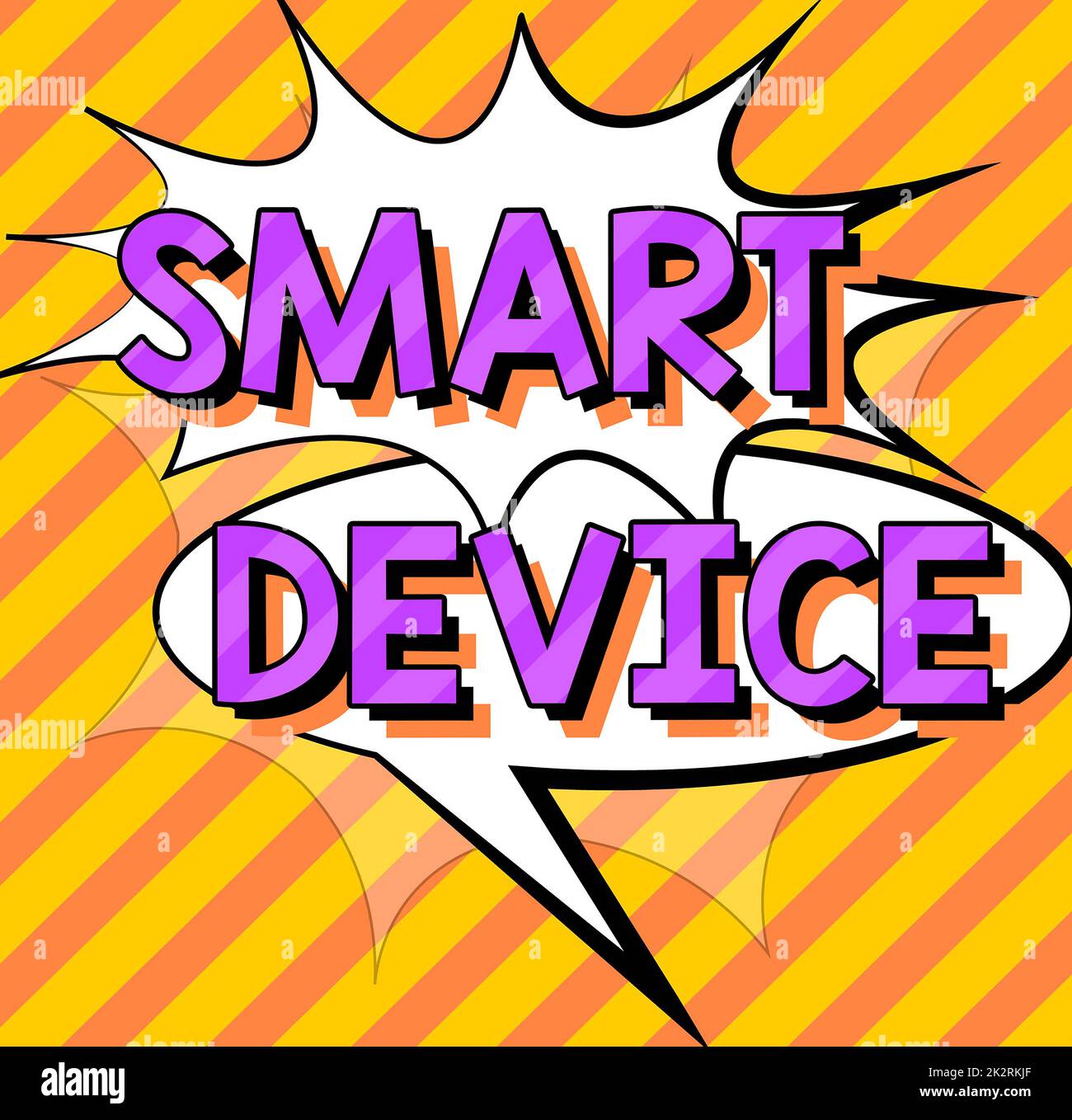 Hand writing sign Smart Device. Word for Electronic gadget that able to
