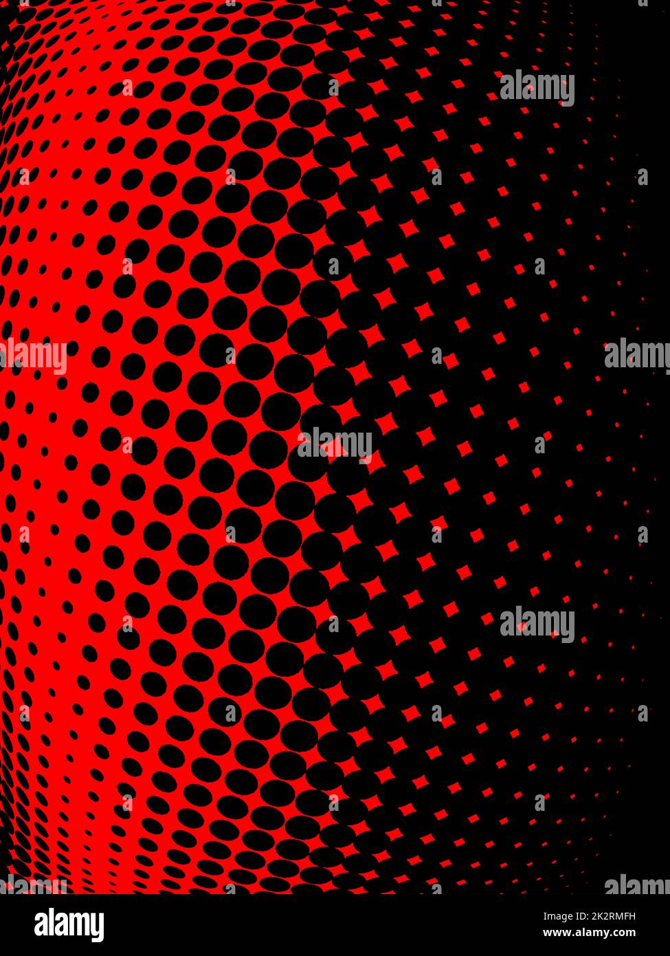 Black and Red Halftone Dot Background Stock Photo - Alamy
