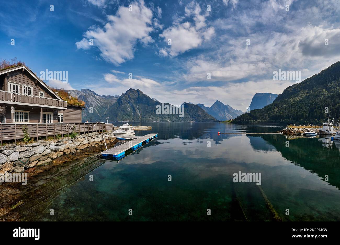 Sæbø, Ørsta, Møre og Romsdal, Norway Stock Photo - Alamy