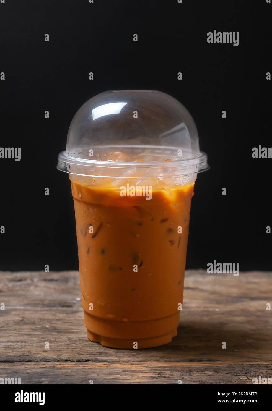 Tea thai, Ice tea milk or Ice milk tea, Sweet drink Stock Photo Alamy