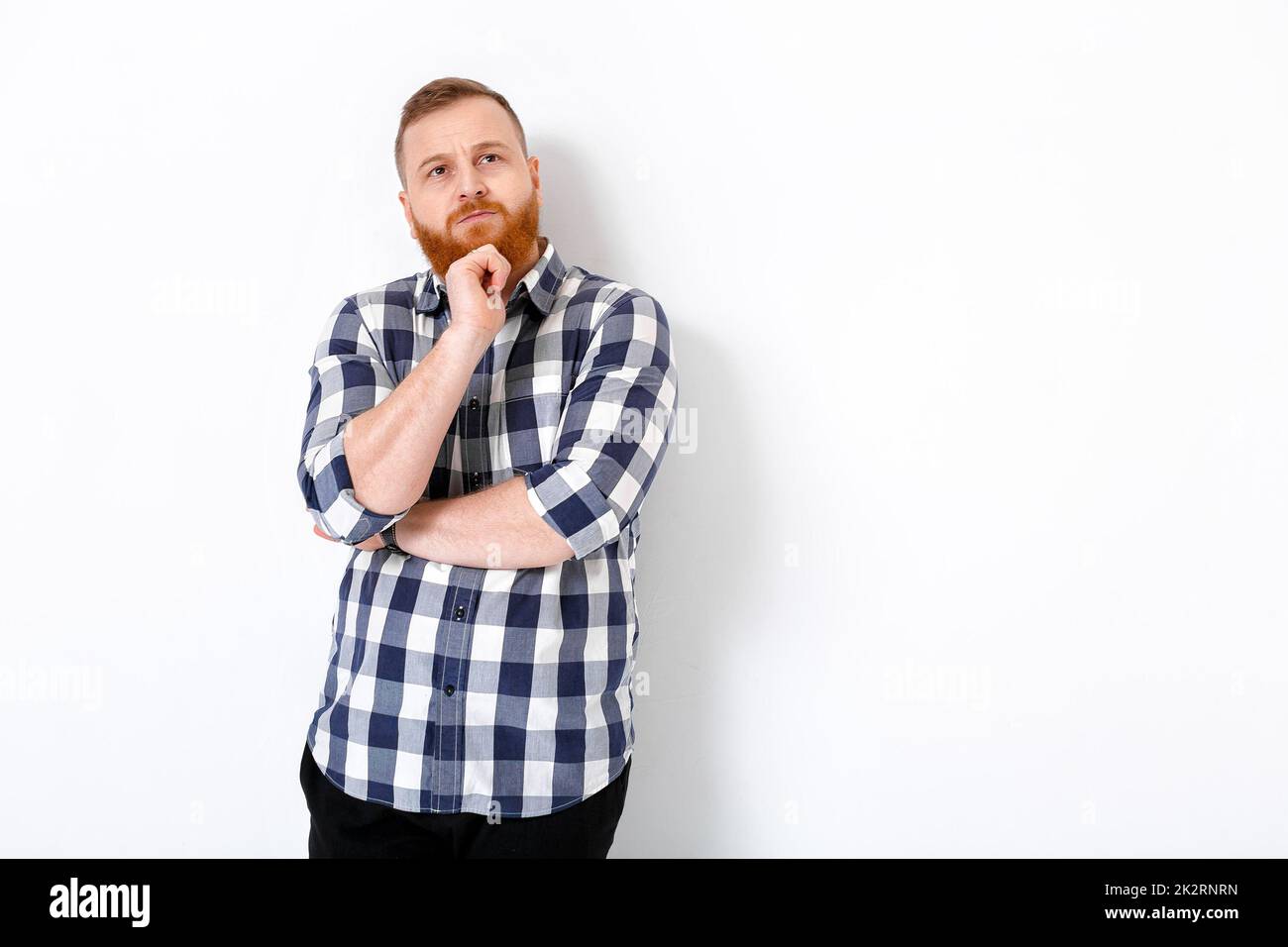 Young red hair man beard hi-res stock photography and images - Alamy