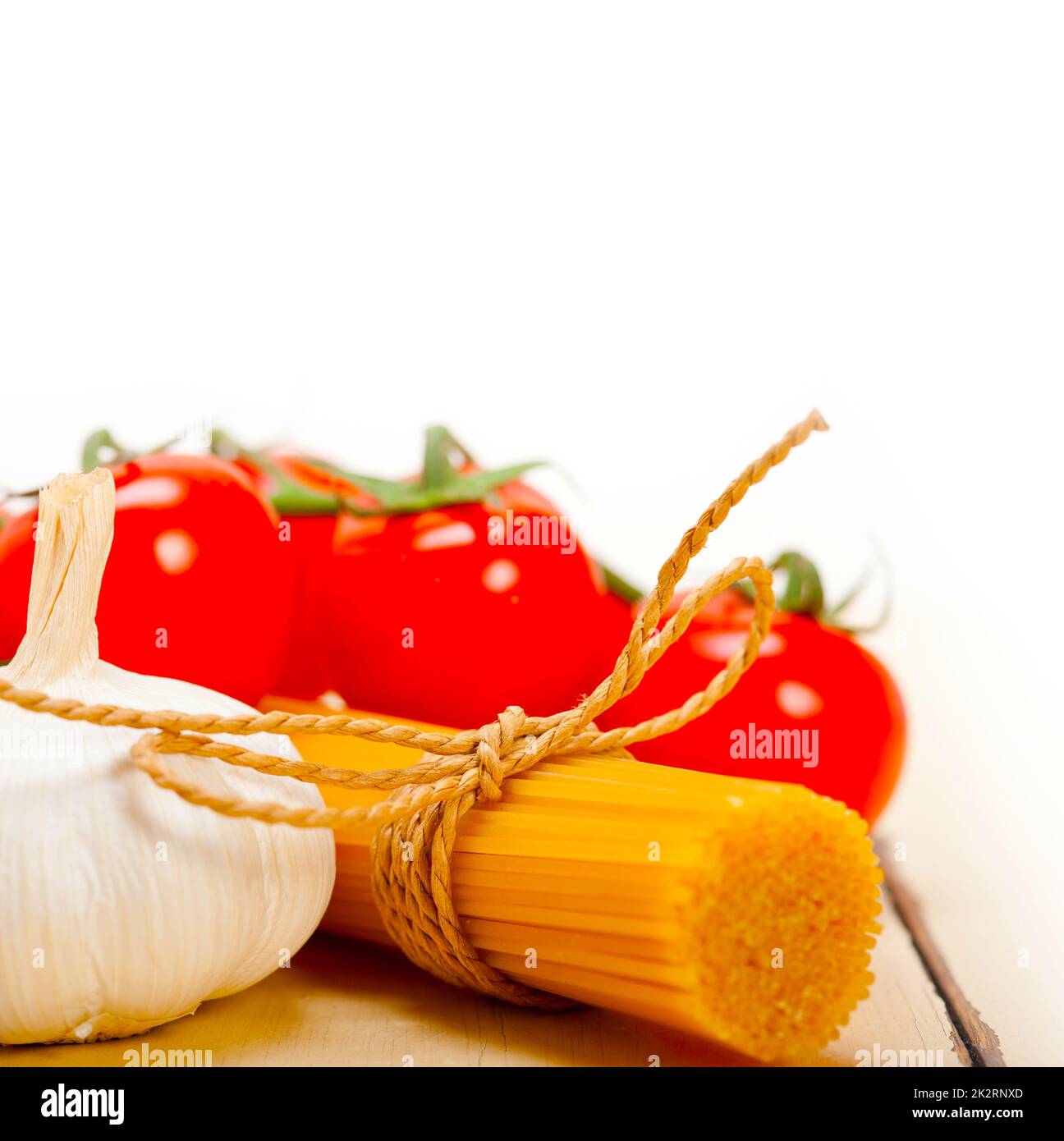 Italian basic pasta ingredients Stock Photo - Alamy