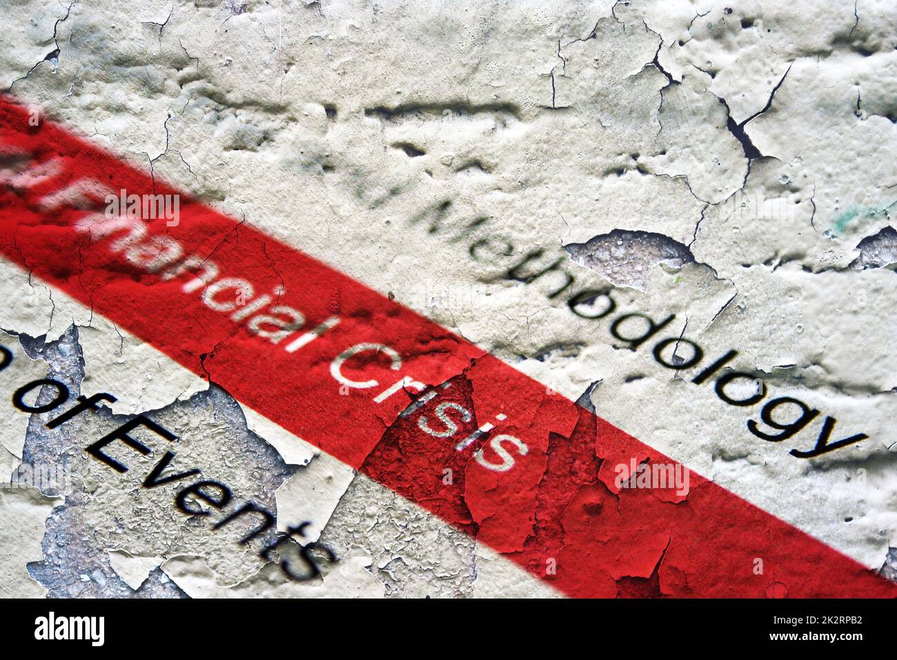 Financial crisis Stock Photo