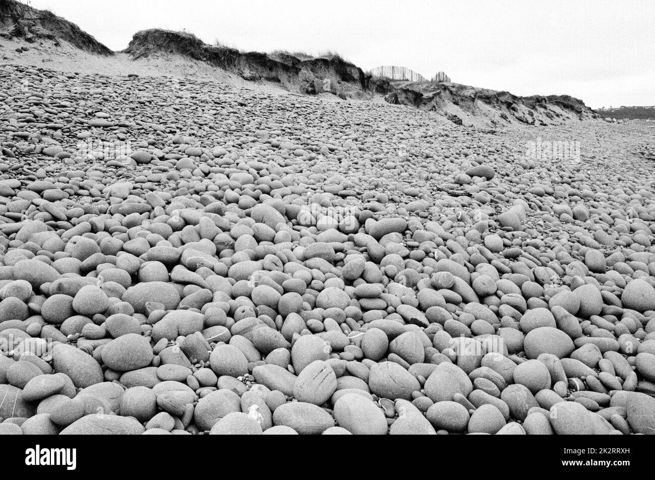 Westward Ho! Beach , North Devon, England, United Kingdom Stock Photo