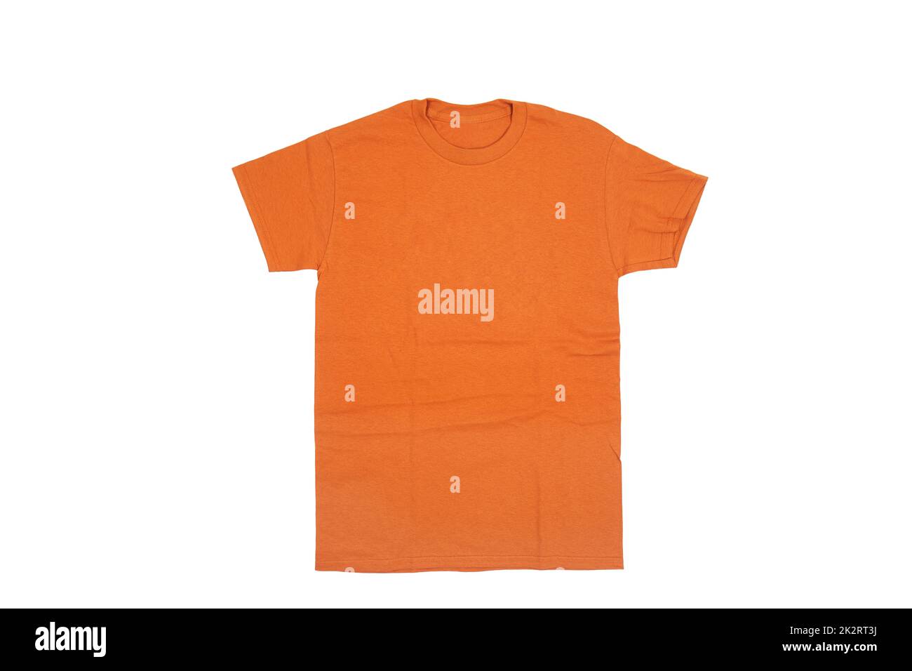 Yellow Tshirt blank white background Stock Photo Alamy