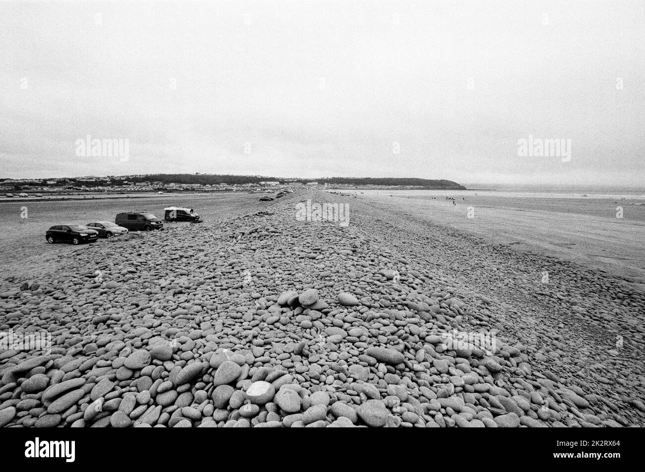 Westward Ho! Beach , North Devon, England, United Kingdom Stock Photo