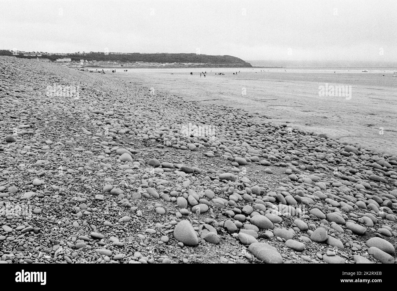 Westward Ho! Beach , North Devon, England, United Kingdom Stock Photo