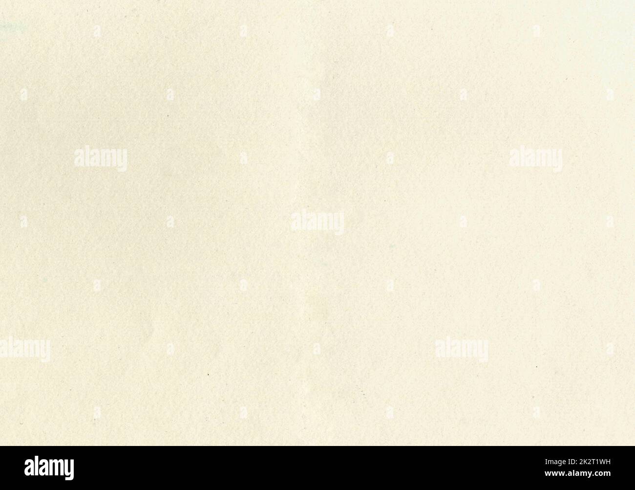 Large image paper texture background with aged uncoated fine fiber grain and dust particles sketch water color paper in light beige yellowed color smooth with copy space for text wallpapers or designs Stock Photo