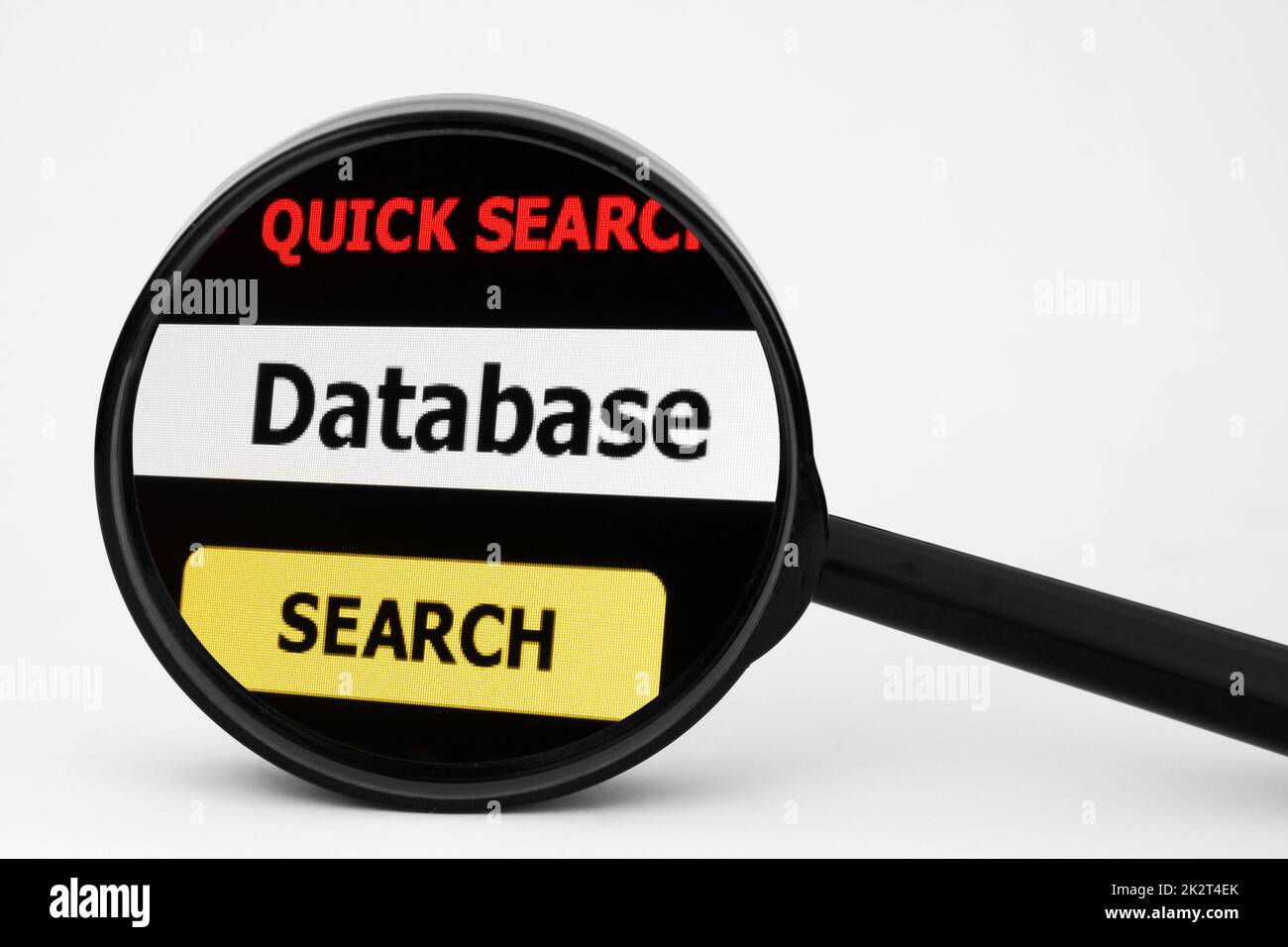 Dabase Search for dabase Stock Photo - Alamy
