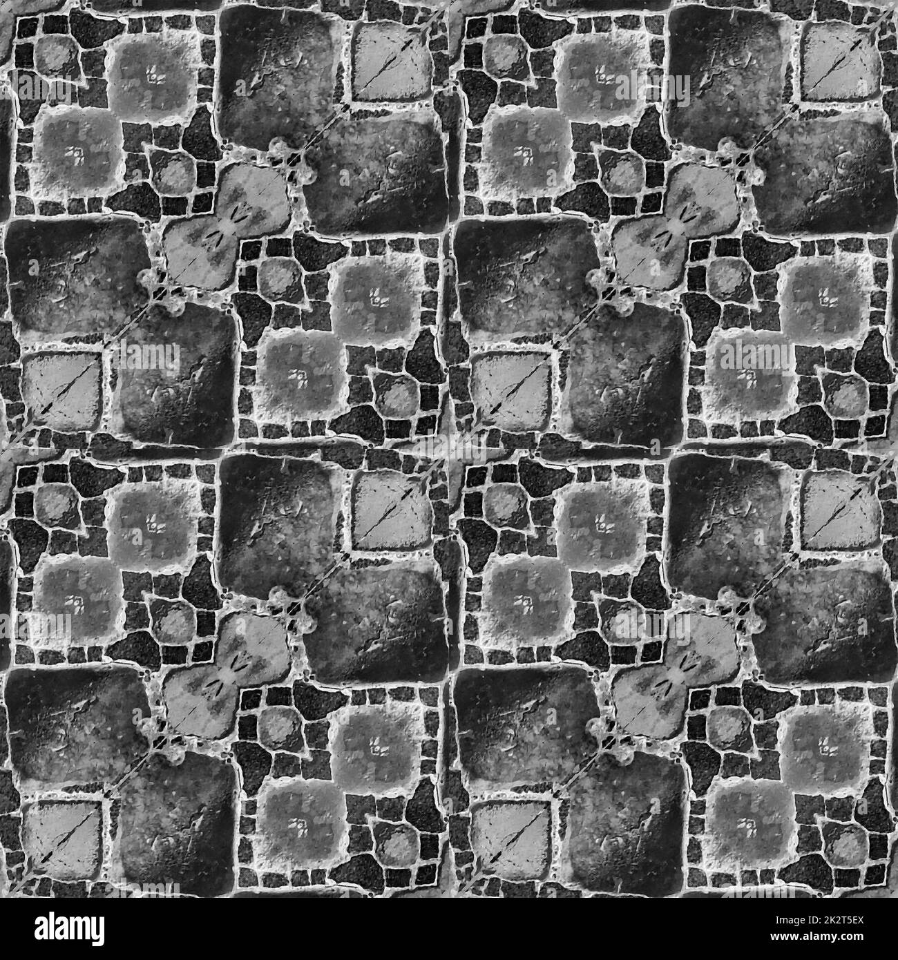 High contrast black and white geometric seamless pattern Stock Photo Alamy