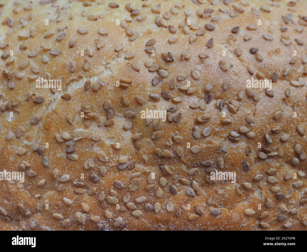 sesame seed bread baked food Stock Photo Alamy