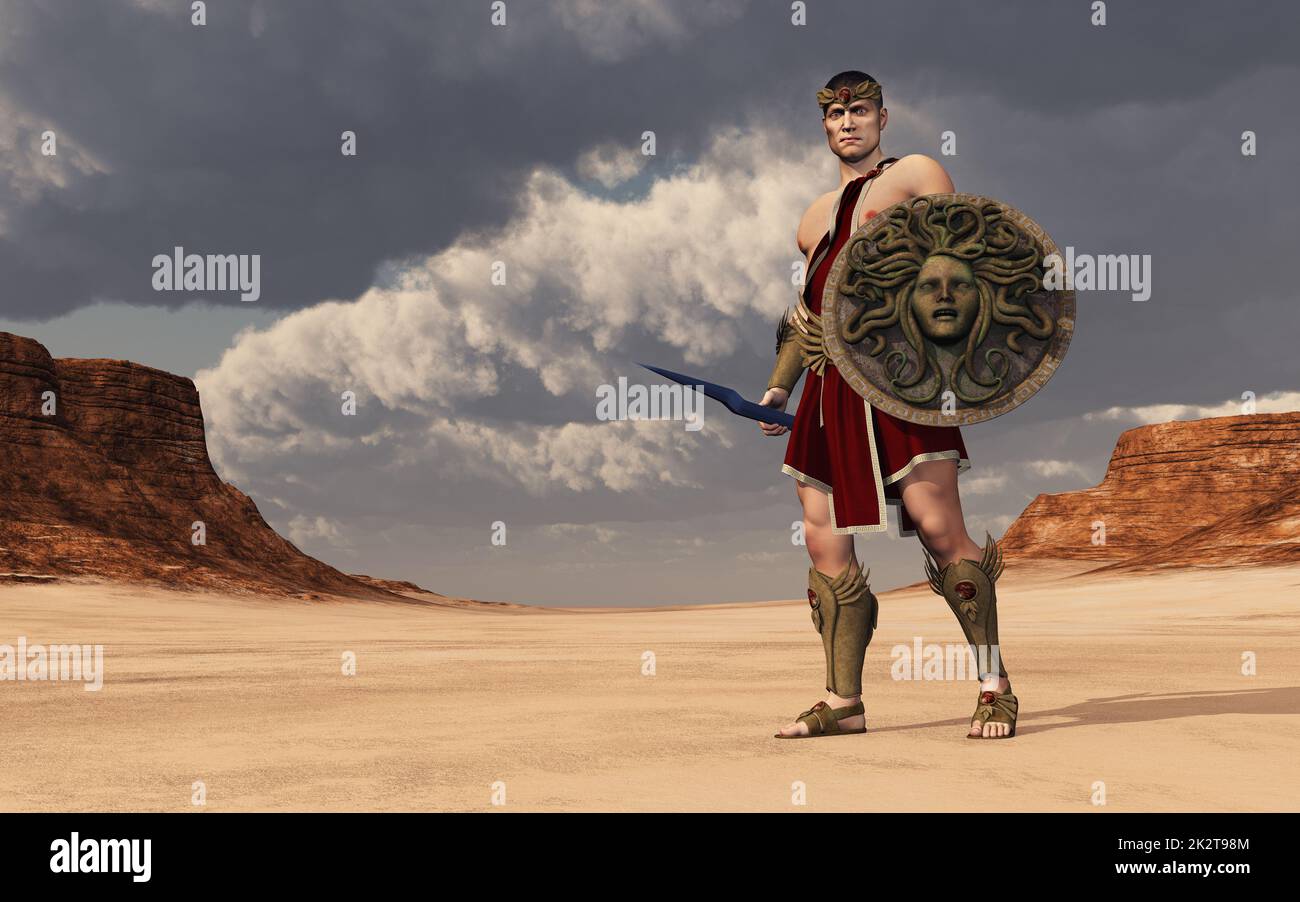 Greek god Zeus, king of the gods Stock Photo