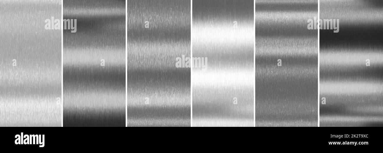Silver metal background. Brushed metallic texture. 3d rendering Stock ...