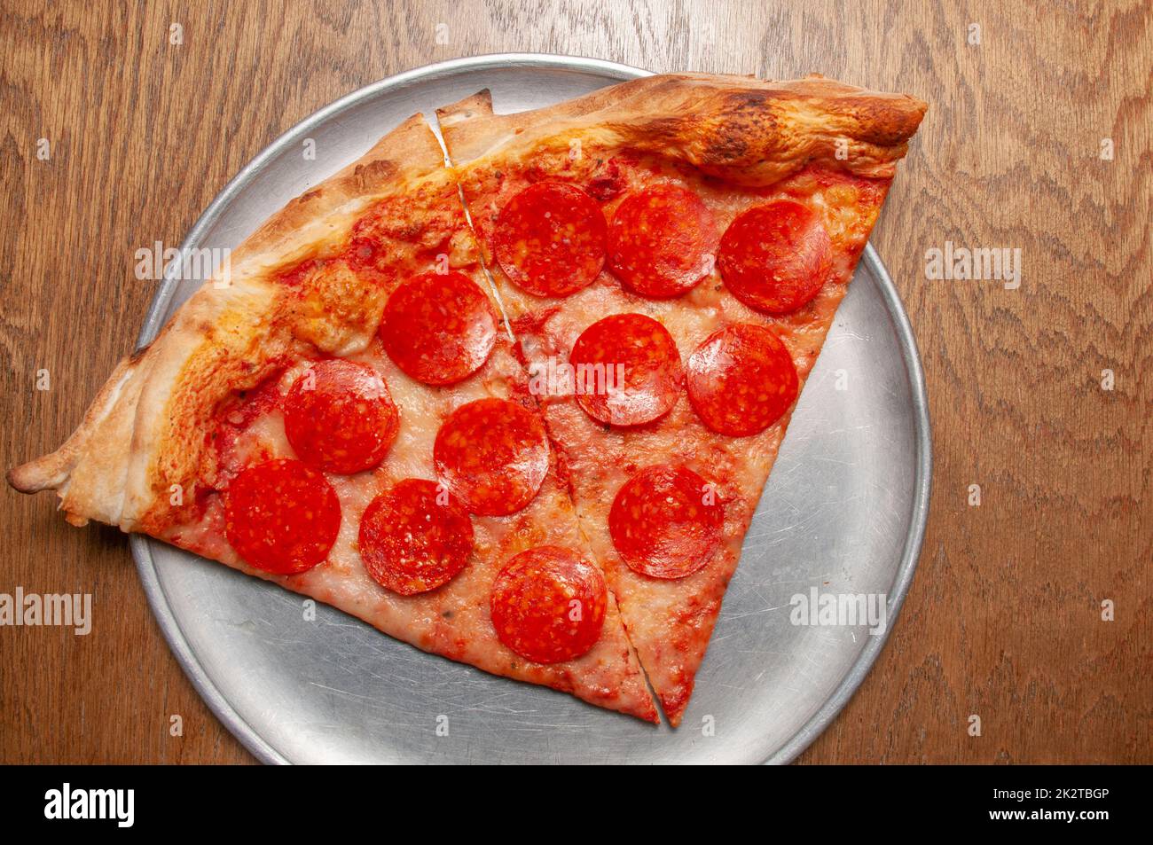 Delicious Pepperoni Pizza Stock Photo Alamy