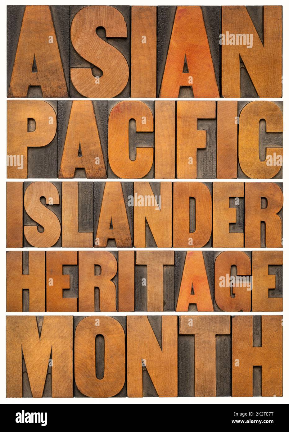 Asian Pacific Islander Heritage Month Stock Photo