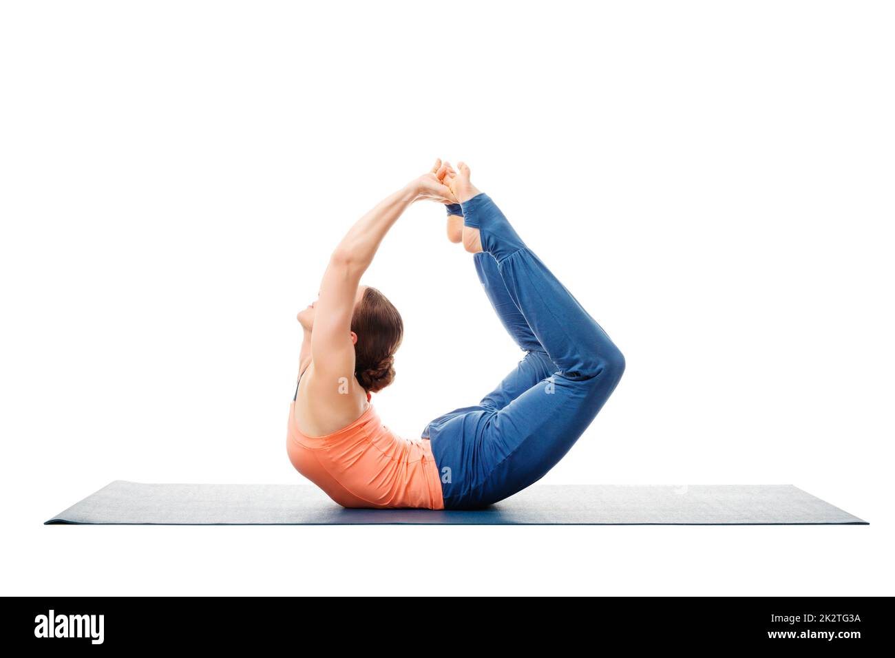 Yoga backbend Cut Out Stock Images & Pictures - Alamy
