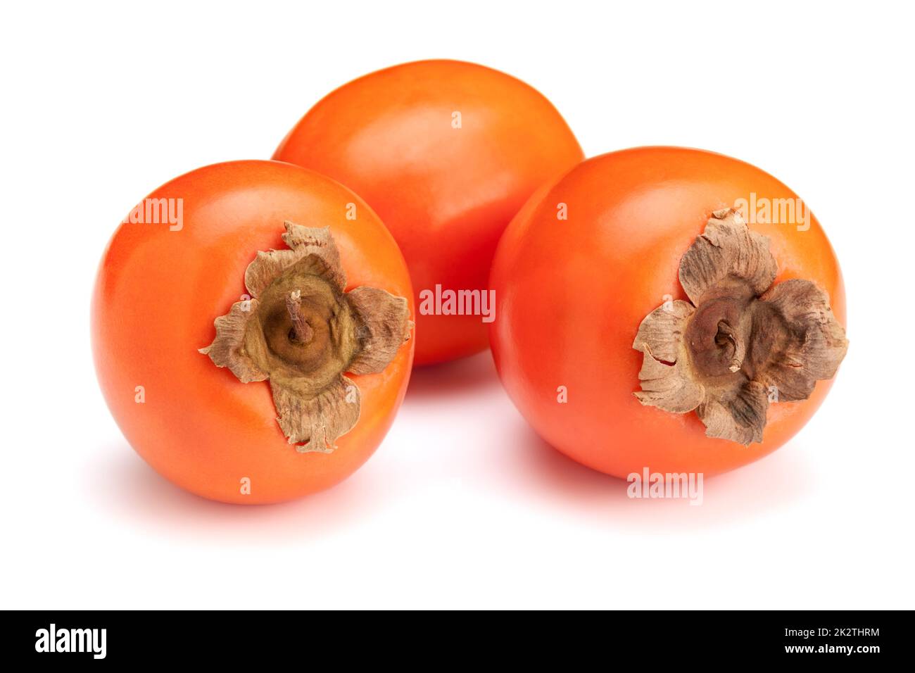 Persimmon isolated Stock Photo