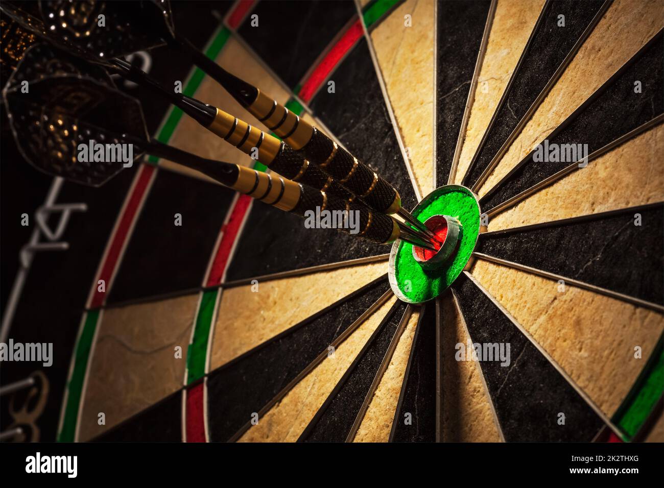 Darts In Bullseye Hi Res Stock Photography And Images Alamy