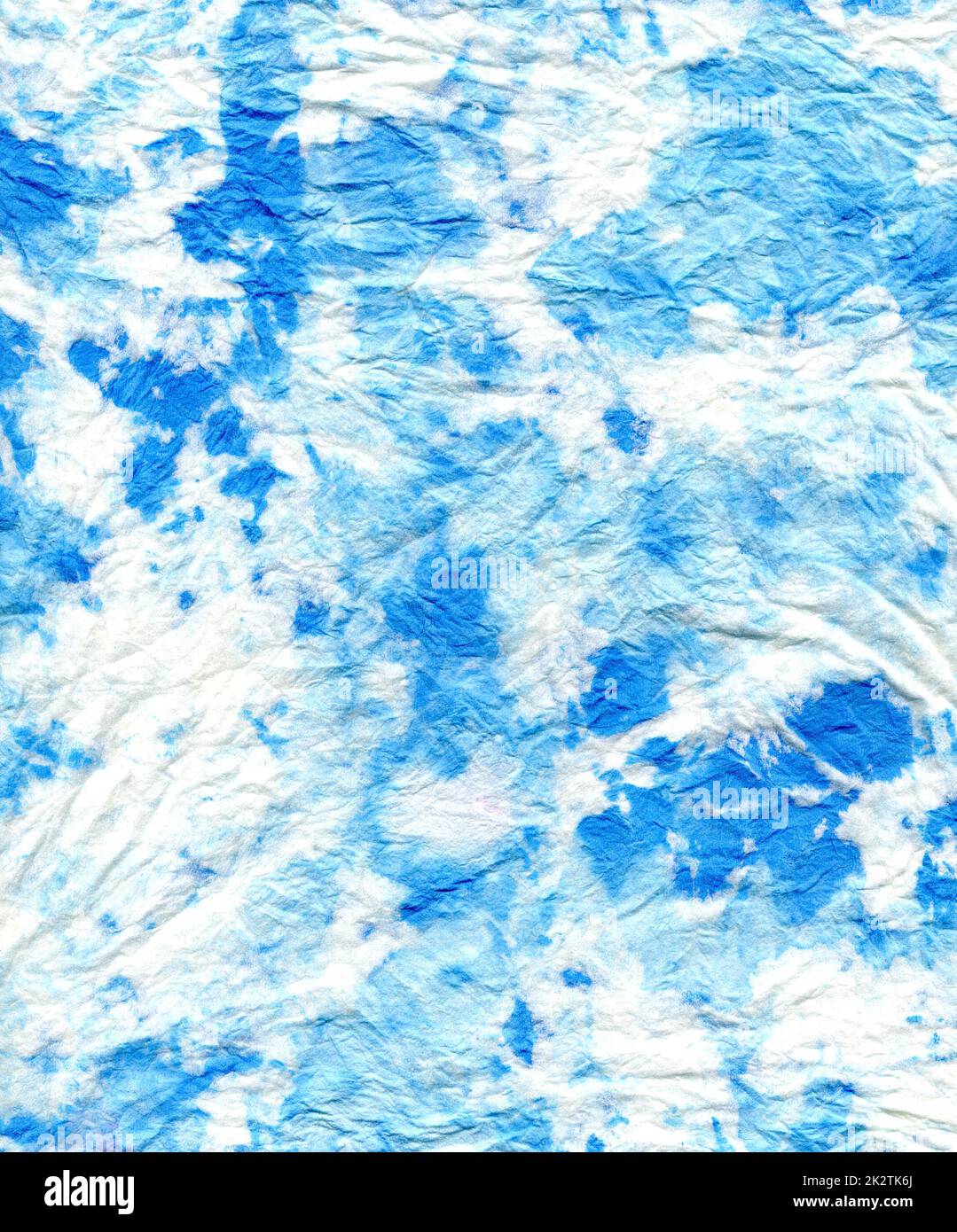 Abstract Painted Blue Textured Background Motteled Background Stock Photo