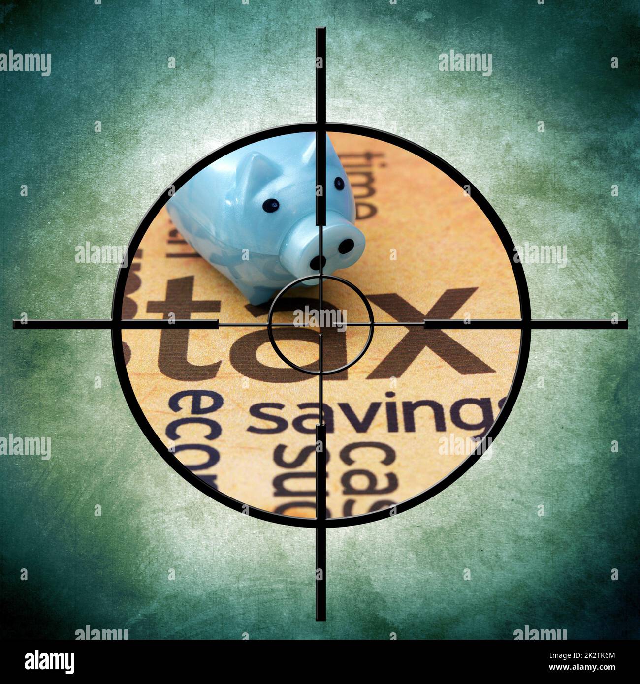 Tax target concept Stock Photo Alamy